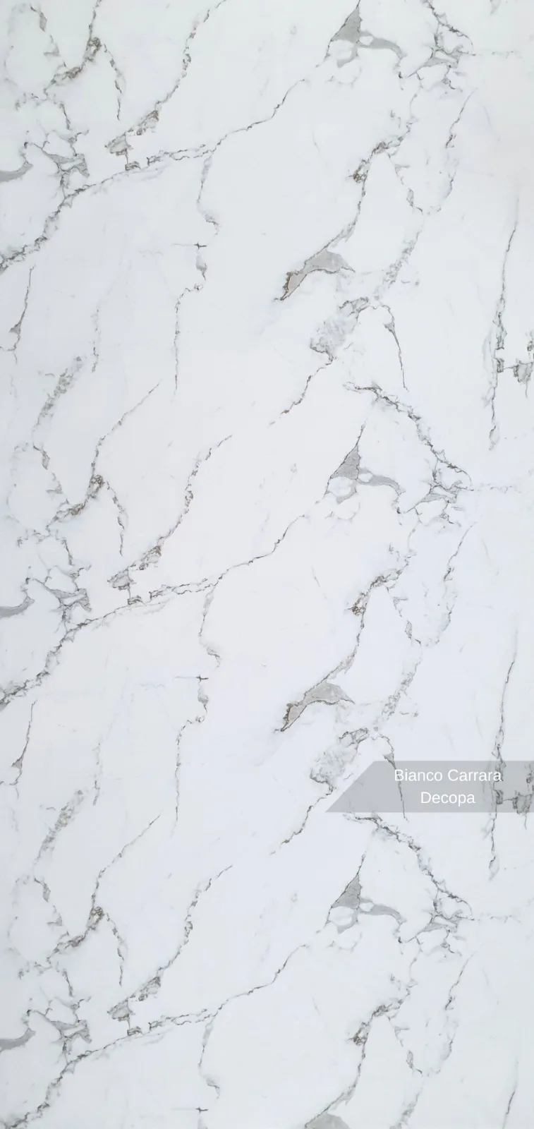 ВЦ панел Bianco Carrara со бел мермерен изглед