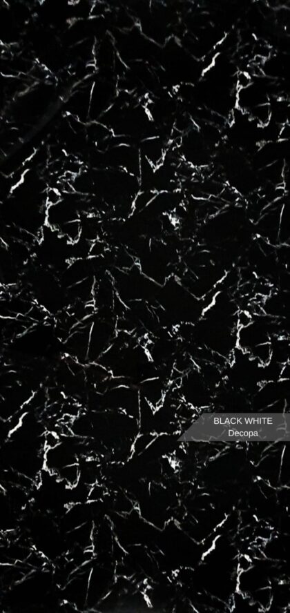 ПВЦ панел Black & White со модерен црно-бел дизајн