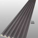 Декоративен панел со изглед на дрво. Направен од црвст композитен материјал ( дрво+пластика) Се користи само за затворени простории