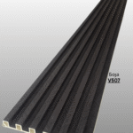 Декоративен панел со изглед на дрво. Направен од црвст композитен материјал ( дрво+пластика) Се користи само за затворени простории