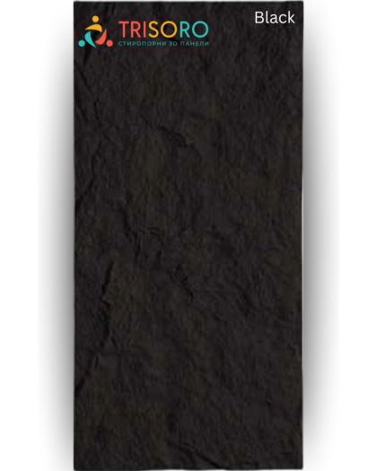 Полиуретански панел BLACK 240x80cm декоративен 3D ѕиден панел
