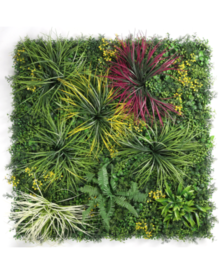 TZN 920 ДЕКОРАТИВНА ВЕШТАЧКА ТРЕВА ЗА ЗИД СО UV ЗАШТИТА