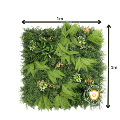 Вештачка трева за ѕид TZN 922 со UV заштита