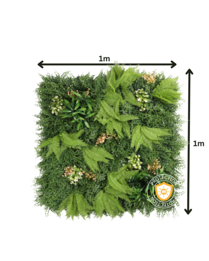 Вештачка трева за ѕид TZN 922 со UV заштита