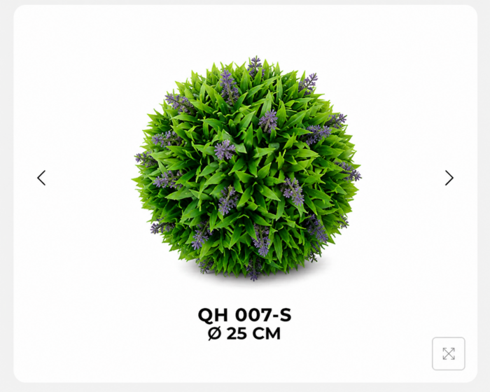 vestacka dekorativna topka 25 cm